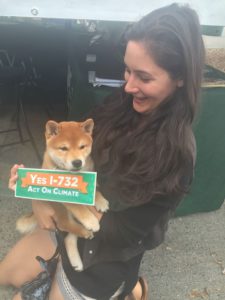 megan-with-dog